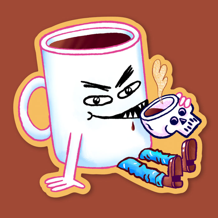 Bad Coffee Sticker