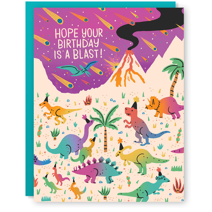 Dinosaur Birthday Card