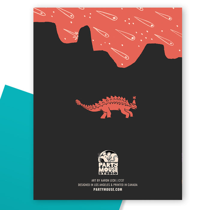 Dinosaur Birthday Card