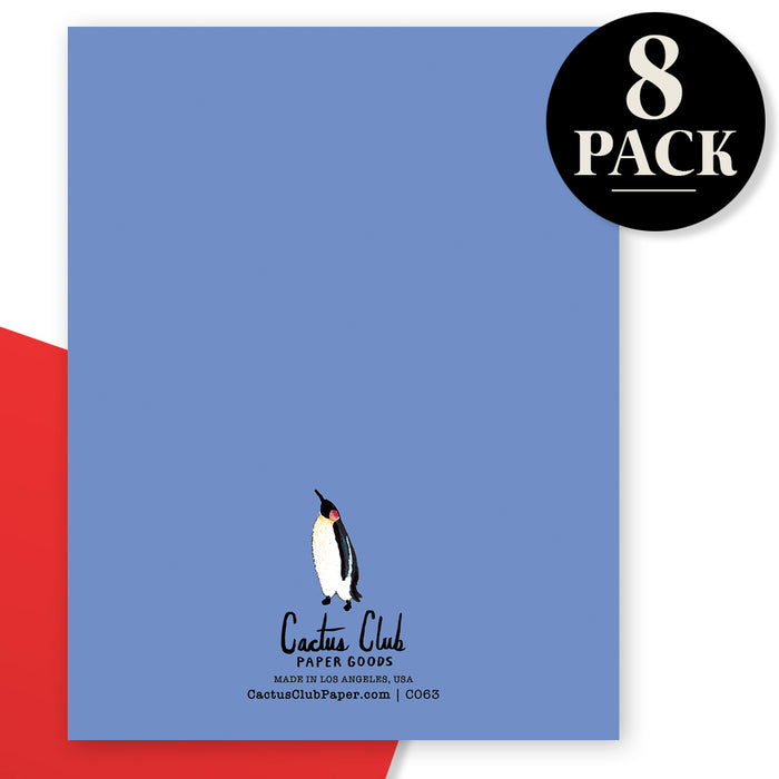 Holiday Penguin Card Box