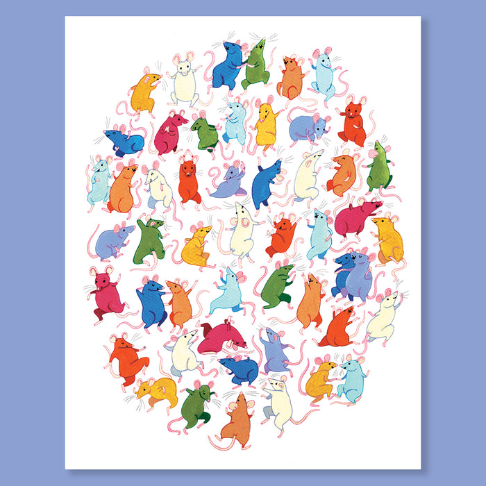 Mice Party Print