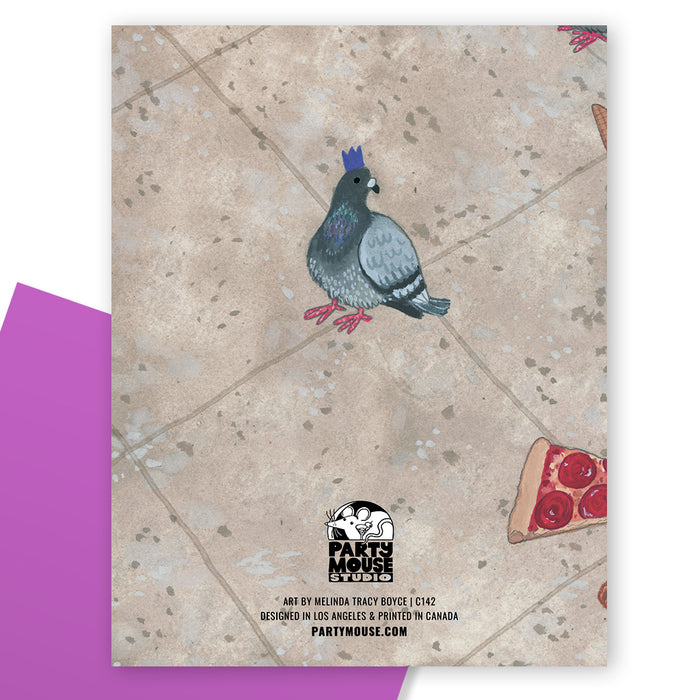 Pigeon Birthday Card